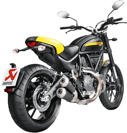 Escape Akrapovic - Ducati Scrambler Titanium Muffler