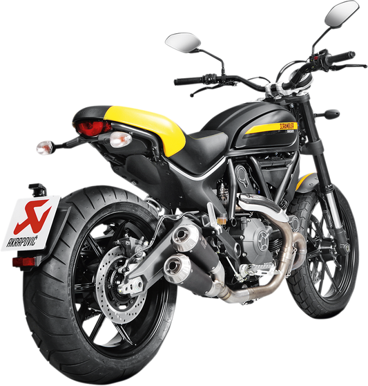 Escape Akrapovic - Ducati Scrambler Titanium Muffler