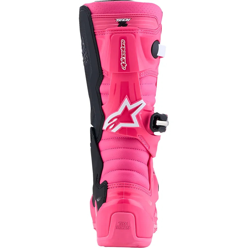 Botas Alpinestars Youth Tech 7S Fluorescent Pink/Black/White