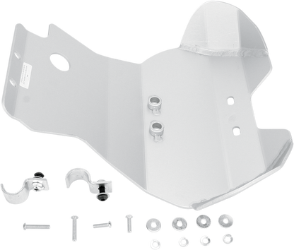 Protector de bajos de aluminio — Protector de bajos - Protector de bajos - Plata - Kawasaki - KLX 250 S | 300/R