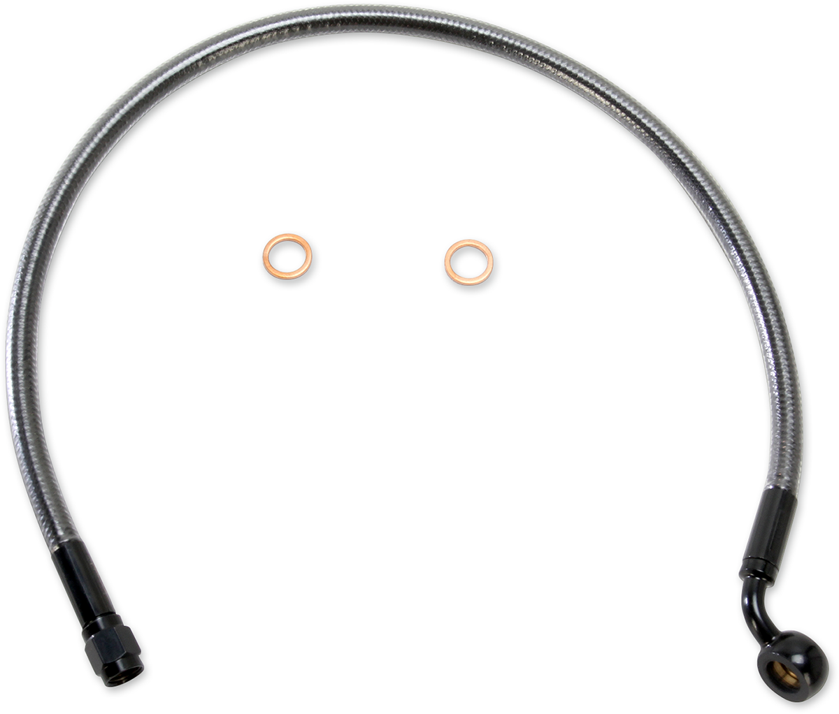 Kit de línea de freno superior específico para ABS Designer Series - Línea de freno - 10 mm - 35° - 20" - Black Pearl