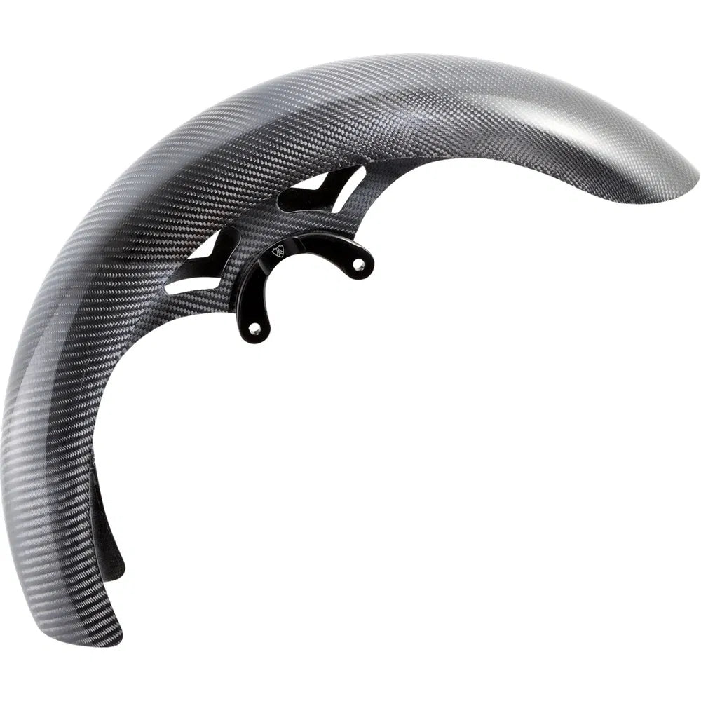 Guardabarros delantero envolvente de fibra de carbono de 19"