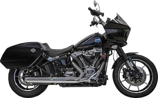 Silenciador deslizable de 4" con núcleo deflector - Silenciador deslizable de 4" con núcleo deflector de 2-1/2" x 10" - Cromo - 49 estados