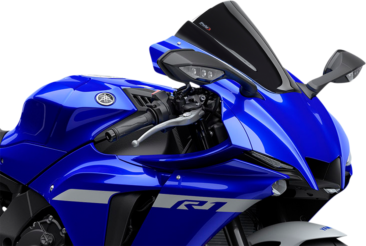Parabrisas Z-Racing - Parabrisas de carrera - 13-1/4" - Negro - YZF-R1