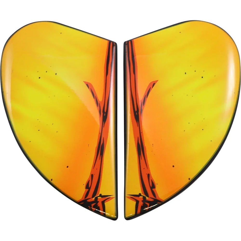 Casco ICON Airform™ Side Plates — Trick Or Street Orange