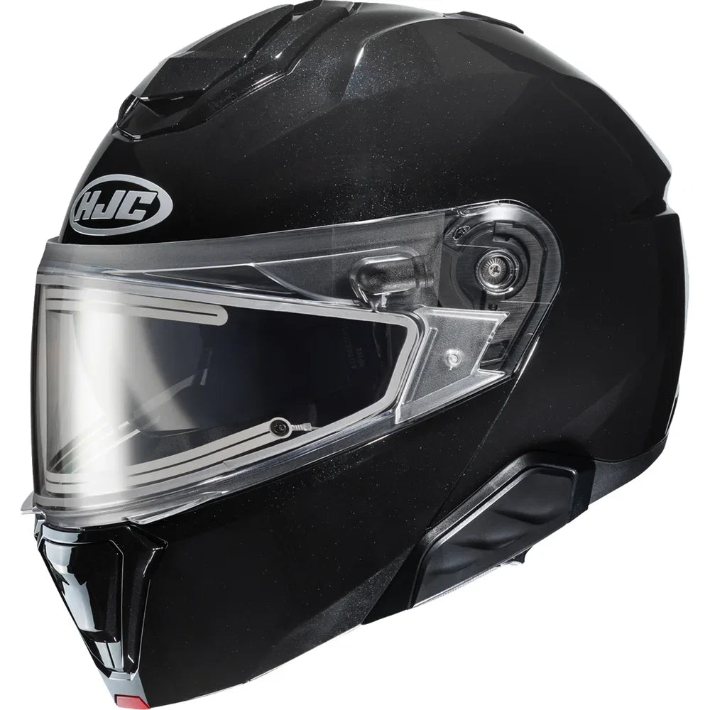 Casco i91 solid modular snow electric negro