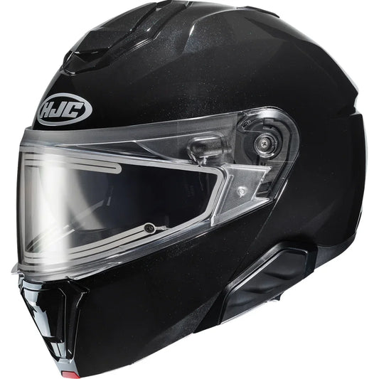 Casco i91 solid modular snow electric negro