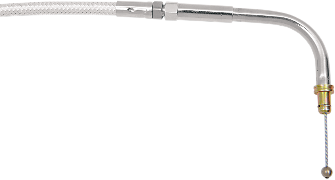 Cable trenzado Sterling Chromite II® para Harley-Davidson — Ralentí - Cable ralentí trenzado Sterling Chromite II® para Harley-Davidson - 48-1/2"