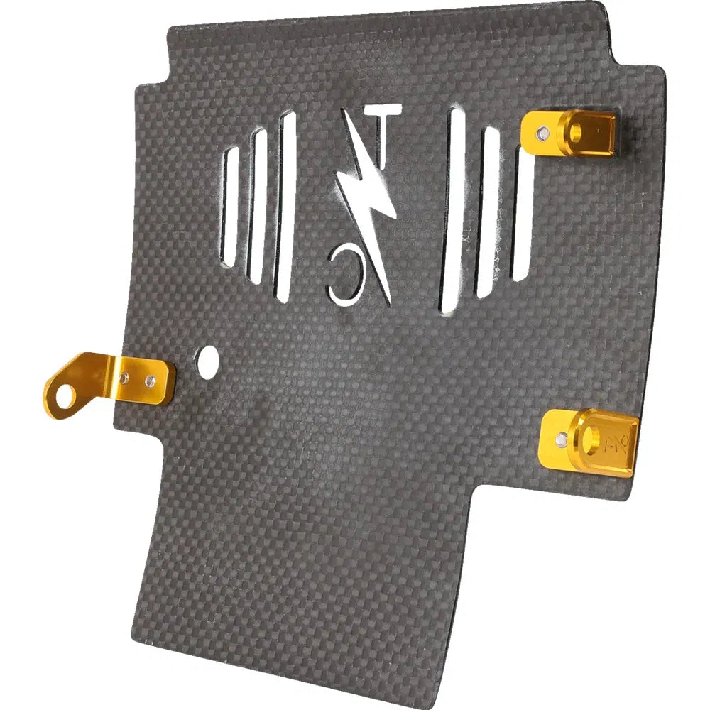 Placa protectora de fibra de carbono
