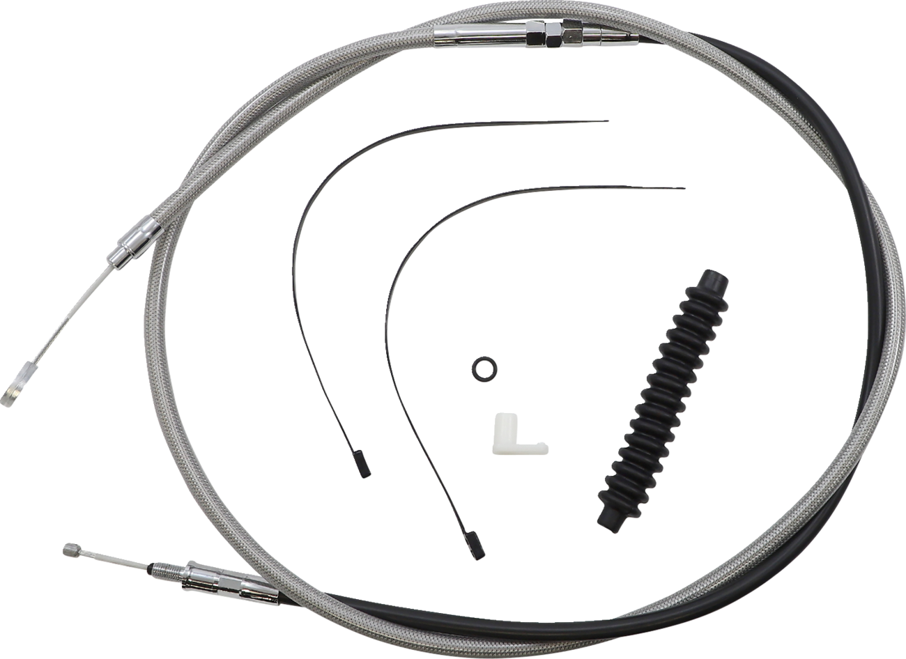 Kit de instalación de manillar XR - Kit de instalación de manillar XR - Perchas para monos de 12"-14" - FLHR '21-'22 - Acero inoxidable/cromo