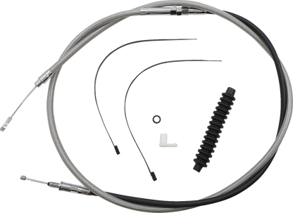 Kit de instalación de manillar XR - Kit de instalación de manillar XR - Perchas para monos de 12"-14" - FLHR '21-'22 - Acero inoxidable/cromo