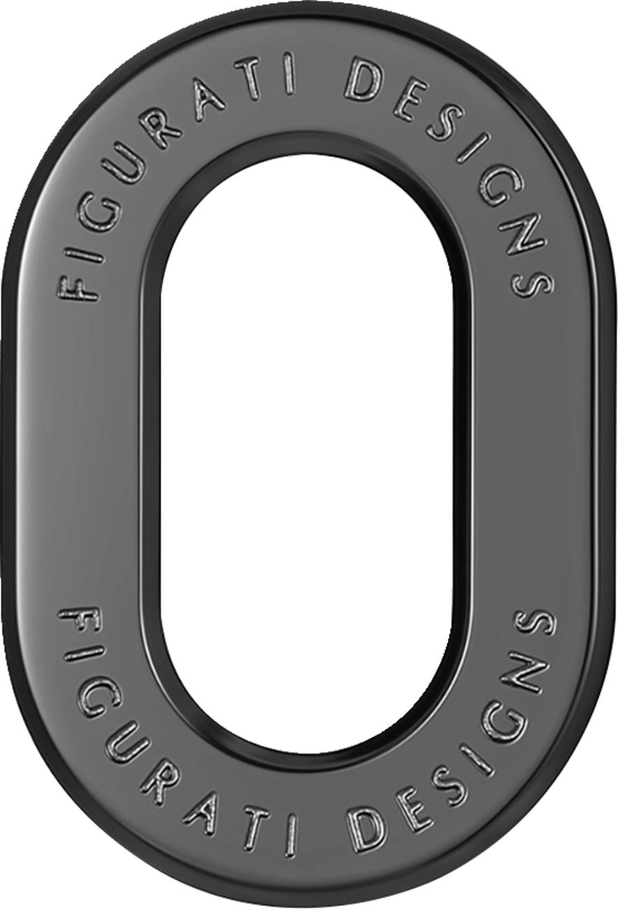 Anillo de antena - Anillo de antena - Guardabarros trasero izquierdo - Liso - Negro