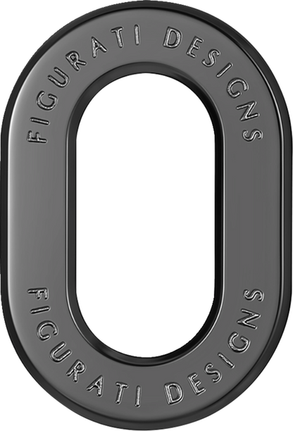 Anillo de antena - Anillo de antena - Guardabarros trasero izquierdo - Liso - Negro