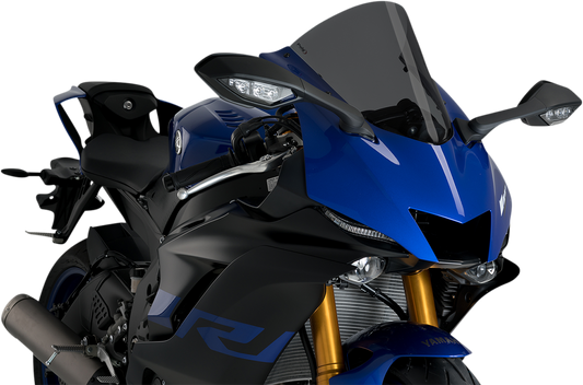 Parabrisas Z-Racing - Parabrisas de carrera - 14-1/2" - Ahumado oscuro - YZF-R6