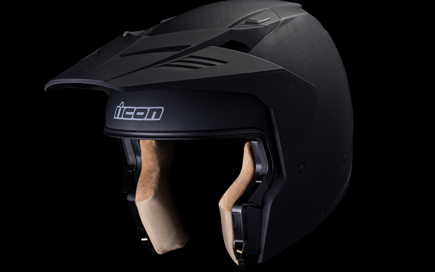 Casco Elsinore Monotype - Negro