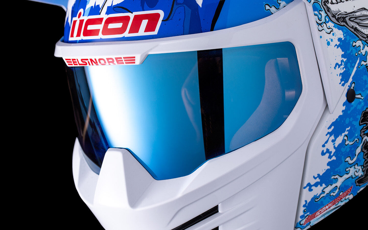 Casco Elsinore American Basstard - Azul