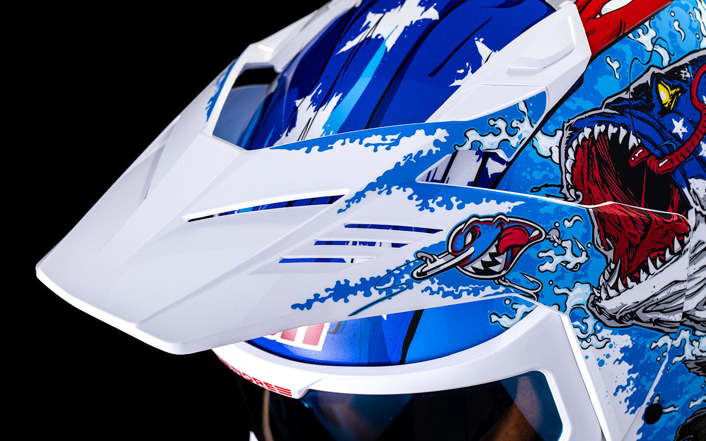 Casco Elsinore American Basstard - Azul