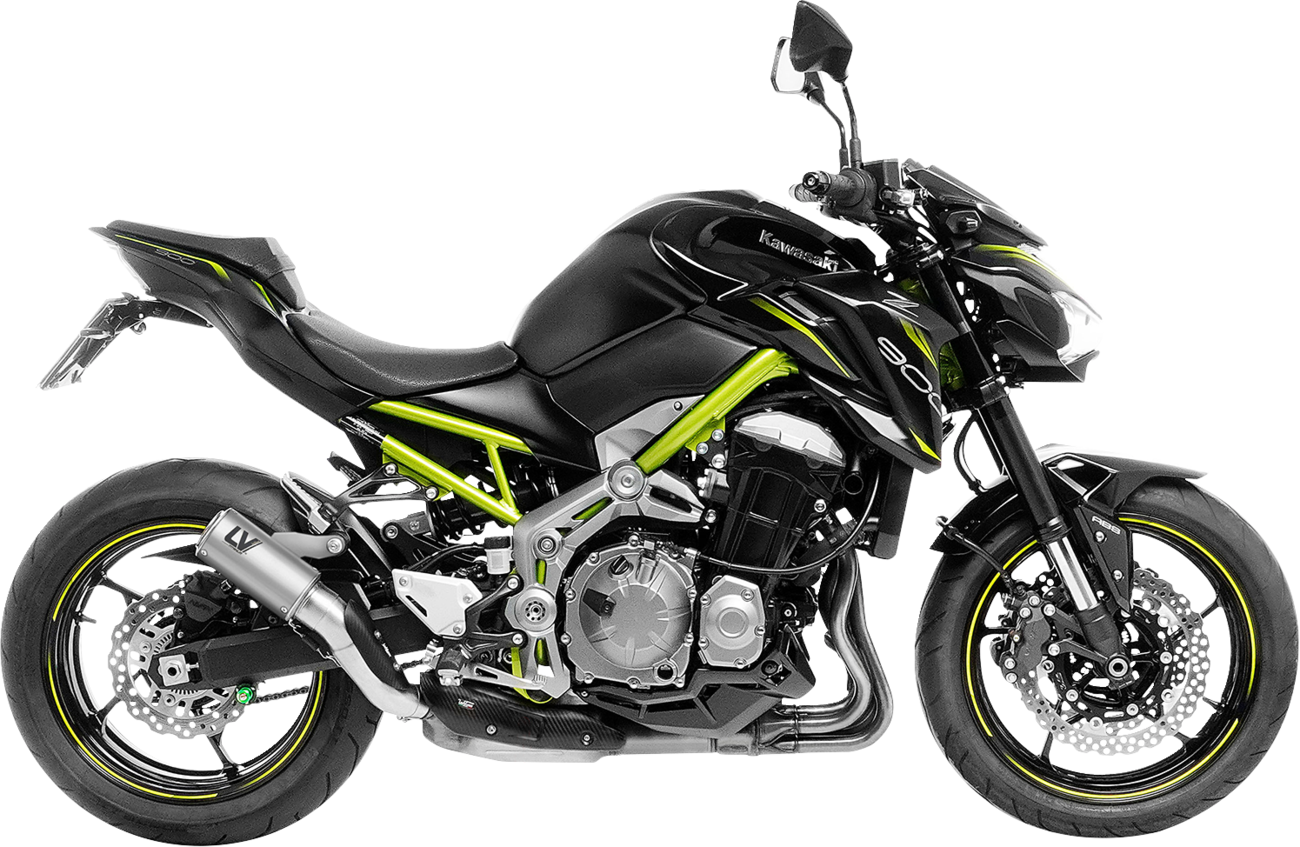 Silenciador Slip-On LV Corsa S - Silenciador Slip-On LV Corsa S - Titanio - Kawasaki Z 900