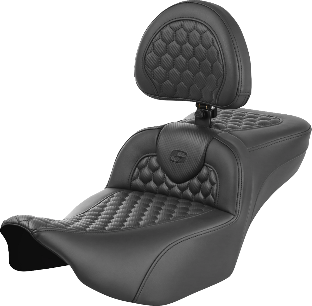 Asiento de alcance extendido Roadsofa™ - Asiento de alcance extendido Roadsofa™ - con respaldo - Panal - FLTR/FLHX '23-'24