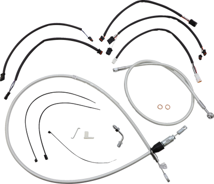 Kit de instalación de manillar de diseñador Sterling Chromite II® - Kit de instalación de manillar de diseñador Sterling Chromite II® - 15"-17" - Softail '18-'24