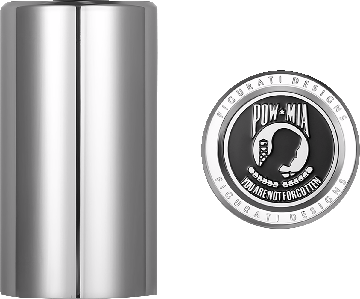 Cubiertas de acoplamiento - Cubiertas de acoplamiento - POW MIA - Largas - Plata