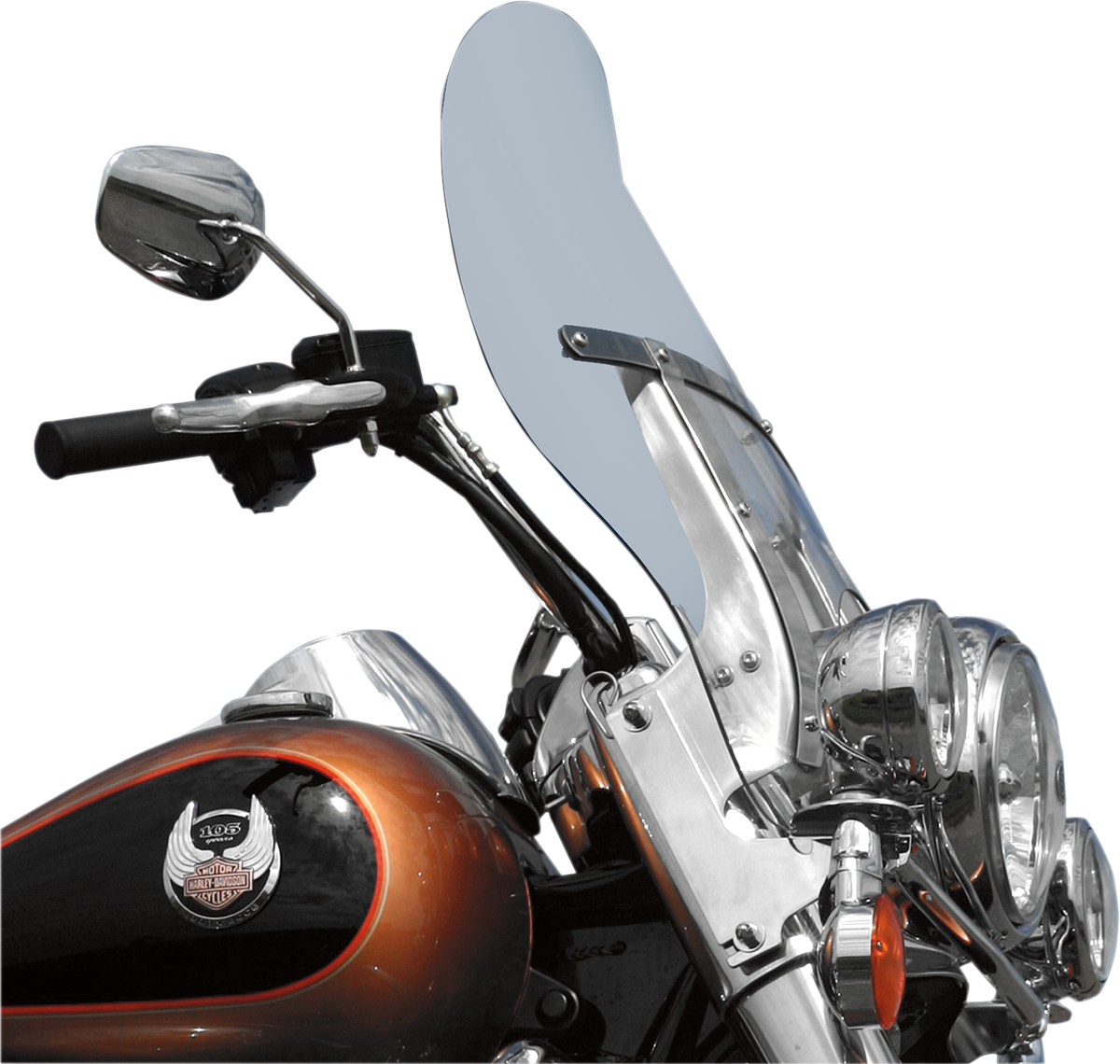 Parabrisas tipo cartelera Flare™ - Parabrisas Flare™ - 19-3/8" - Transparente - FLH/FLD