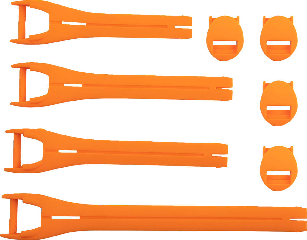 Kit de correas para botas - Kit de correas para botas Qualifier - Naranja - Talla 10-15