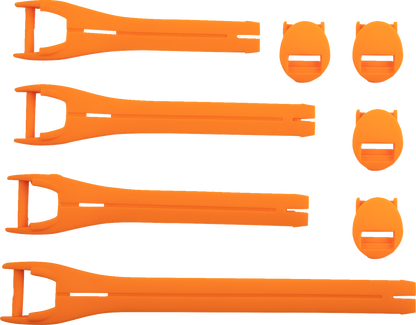 Kit de correas para botas - Kit de correas para botas Qualifier - Naranja - Talla 10-15
