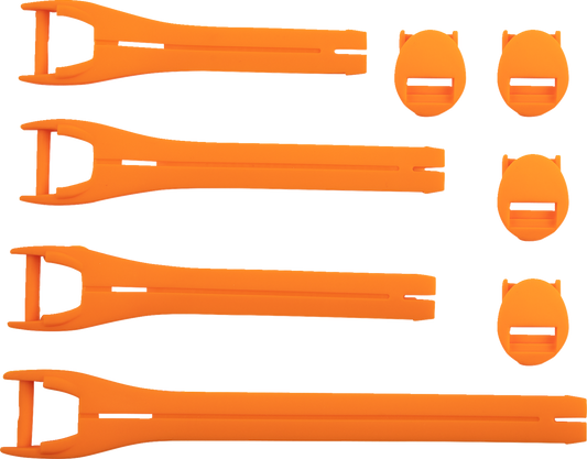 Kit de correas para botas - Kit de correas para botas Qualifier - Naranja - Talla 10-15