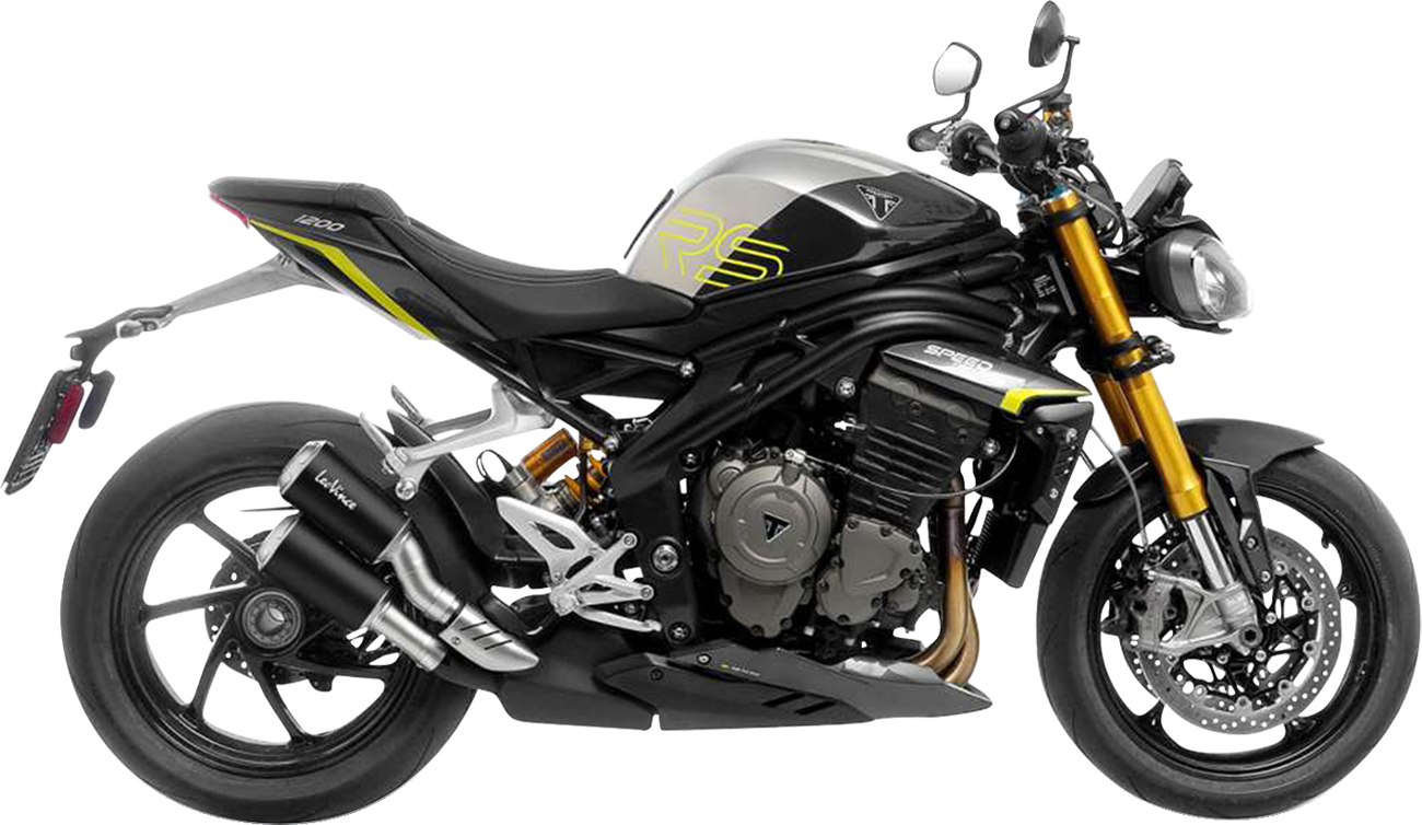 Silenciador Slip-On LV-10 Black Edition - Silenciador Slip-On LV-10 Black Edition - Triumph Speed Triple 1200 RR/RS/RX