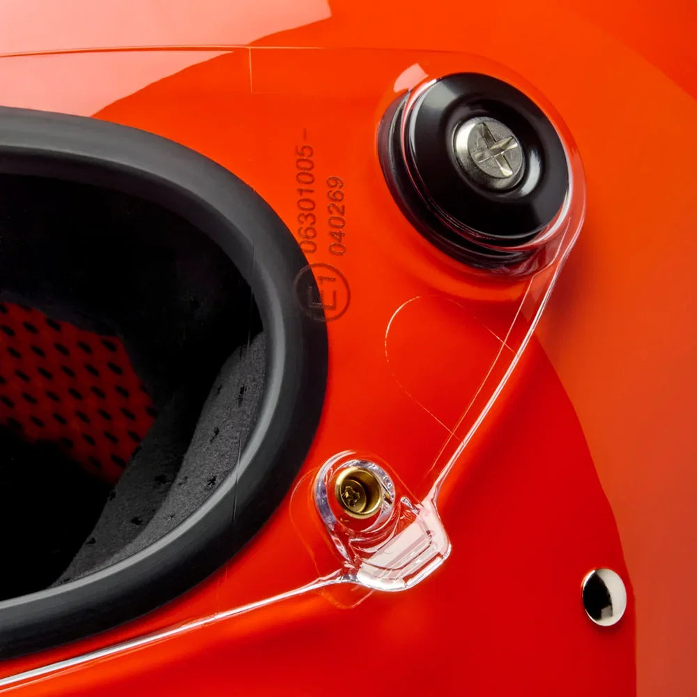 Casco gringo s hazard naranja