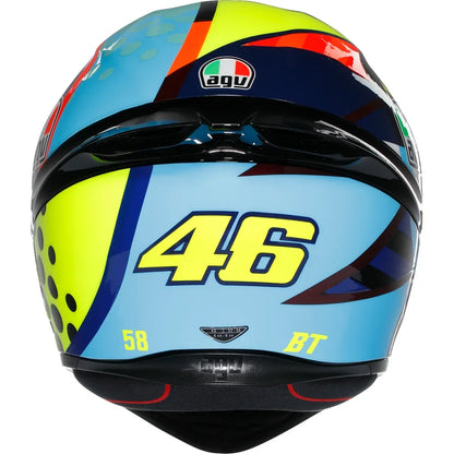Casco k1 s rossi prueba de invierno 2020