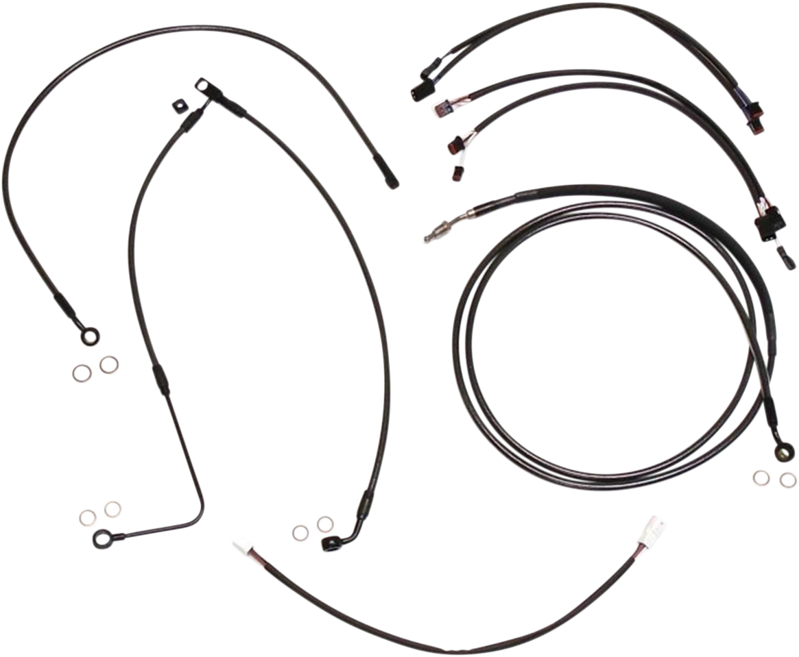 Kit de instalación de manillar de diseño Black Pearl™ - Kit de instalación de manillar de diseño Black Pearl™ - 12"-14" - FLSS '17
