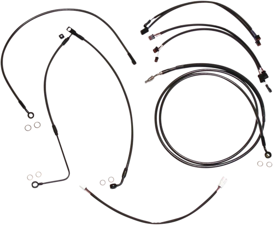 Kit de instalación de manillar de diseño Black Pearl™ - Kit de instalación de manillar de diseño Black Pearl™ - 12"-14" - FLSS '17