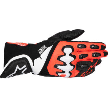 Guantes Alpinestars Supertech V2 - negro/rojo/blanco