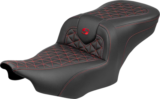 Asiento Saddlemen Roadsofa™ Standard Reach Without Red Stitch FLH/FLT '23-'25