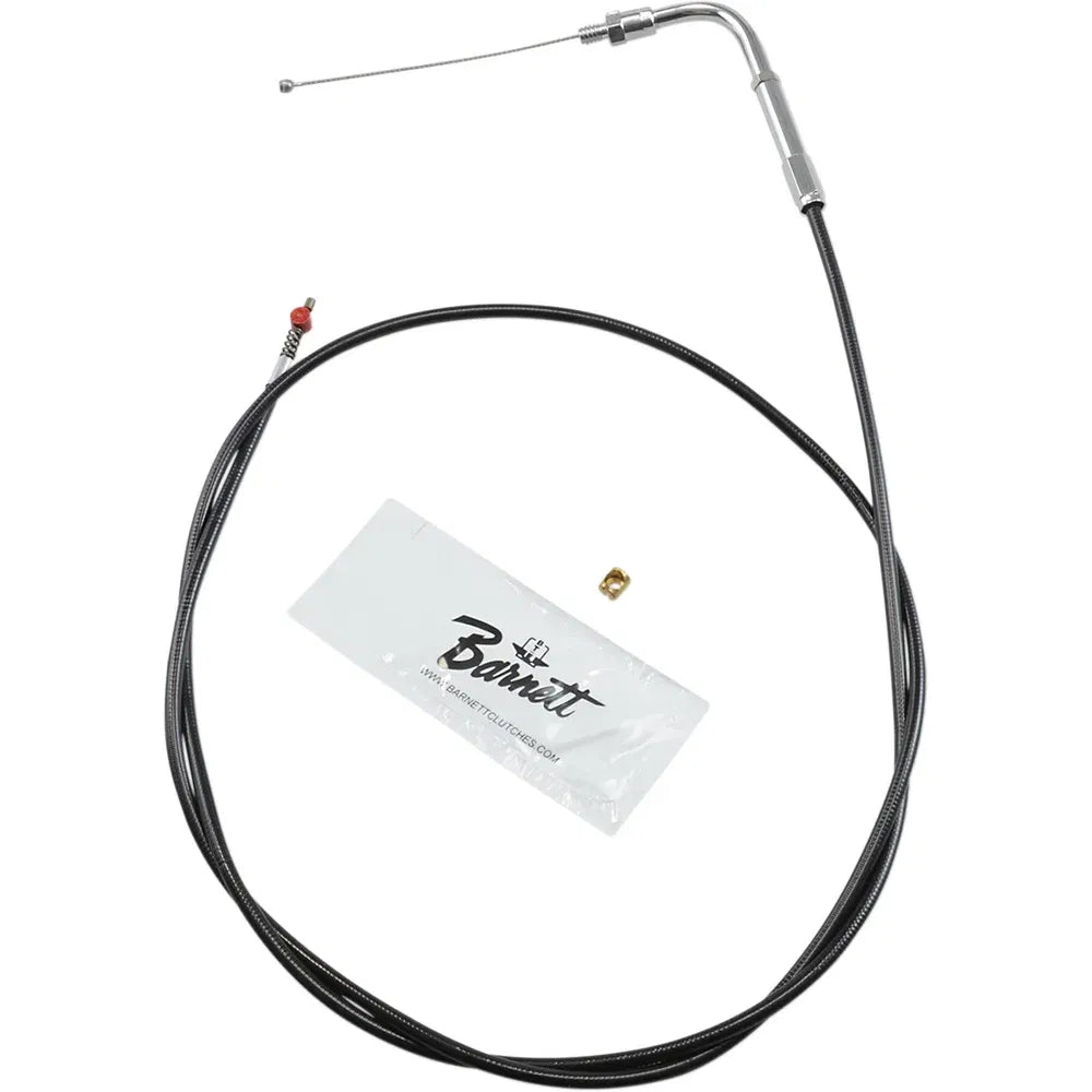 Cable de acelerador/ralentí de vinilo negro