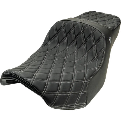 Asiento SLYFOX Chariot Silver Double Diamond Stitch Silver Logo FLH/FLT '23.5-'26