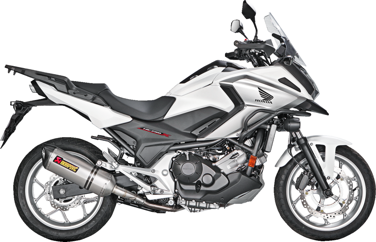 Escape Akrapovic - Slip-On Line Muffler - Titanium/Carbon FIber