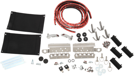 Kit de herrajes para tapa de alforja