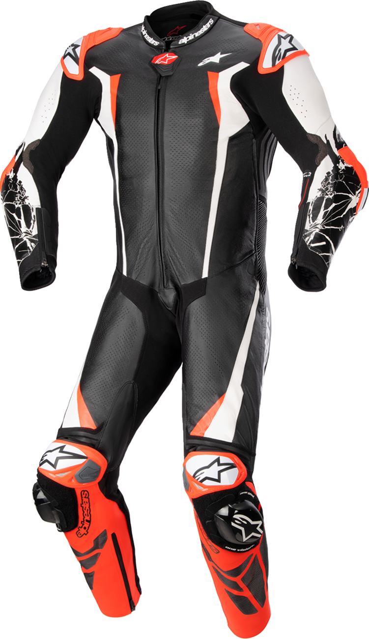 Mono de cuero Racing Absolute v2 de 1 pieza