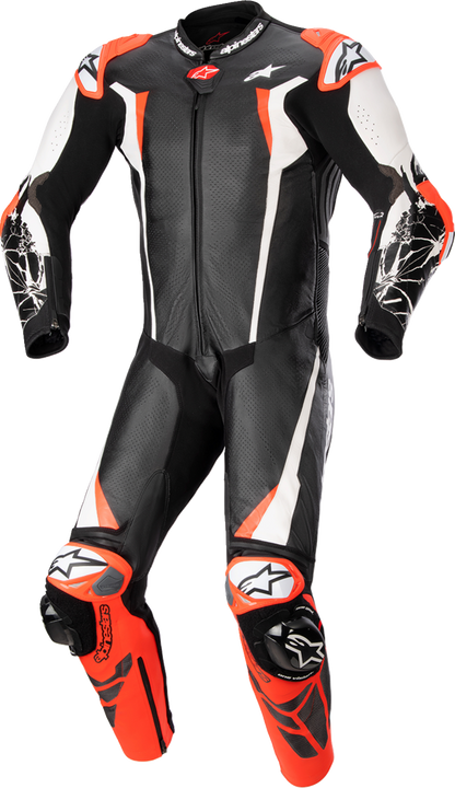 Mono de cuero Racing Absolute v2 de 1 pieza