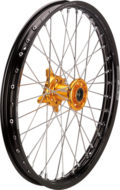 Rueda Completa SX-1 - Conjunto de Ruedas - SX-1 - Completa - Delantera - Rueda Negra/Buje Dorado - 21x1.6 - Suzuki RM-Z 250/450