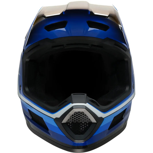 Casco dirt maxx vortex azul/blanco