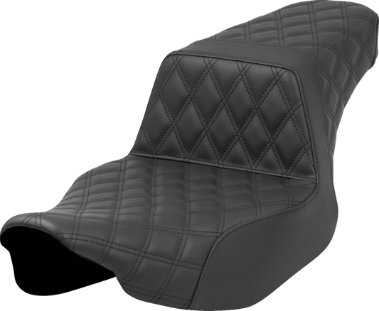 Asiento elevado - Asiento elevado - Costura de celosía delantera/trasera - Negro - FL '23-'24