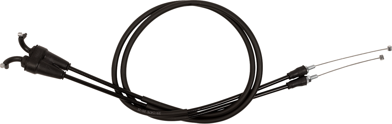 Cable del acelerador de vinilo negro - Cable del acelerador de vinilo negro - Longitud original - GasGas/Husqvarna/KTM
