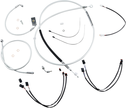Kit de instalación de manillar de diseñador Sterling Chromite II® - Kit de instalación de manillar de diseñador Sterling Chromite II® - 12"-14" - Softail '18-'24