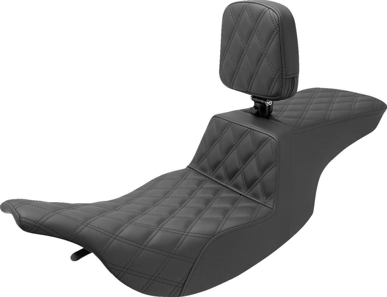 Asiento elevado Tour - Asiento elevado Tour - Respaldo del conductor - Costura de celosía completa - FL '97-'07