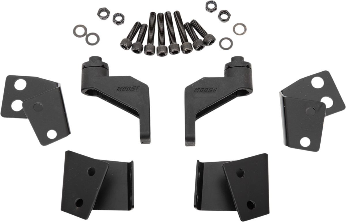 Adaptador de espejo lateral con opción de montaje plano para jaulas antivuelco Polaris Pro-Fit