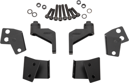 Adaptador de espejo lateral con opción de montaje plano para jaulas antivuelco Polaris Pro-Fit